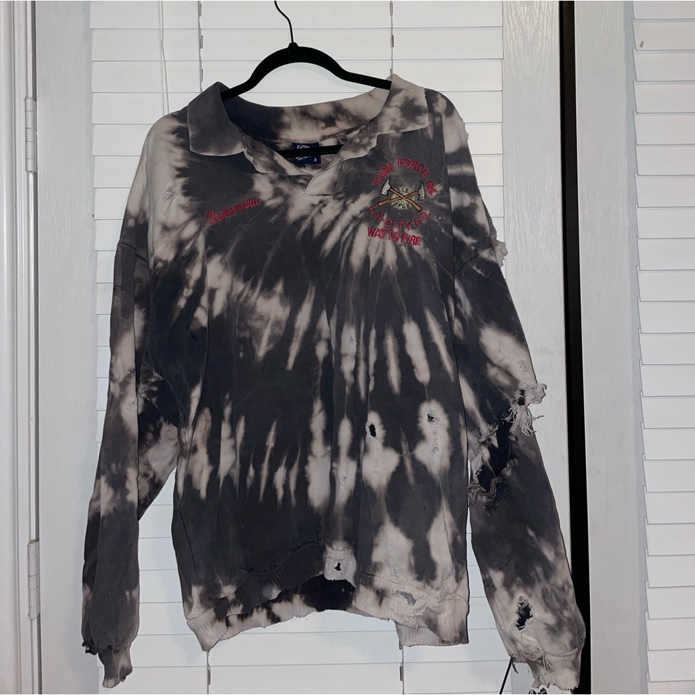 Collard Tye Dye Sweatshirt